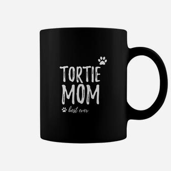 Tortie Mom Best Ever Funny Dog Mom Gift Coffee Mug - Seseable