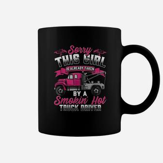 Tow Truck Driver Wife Girlfriend Tow Trucker Coffee Mug - Seseable