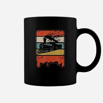 Train Railroad Engineer Vintage Coffee Mug - Seseable