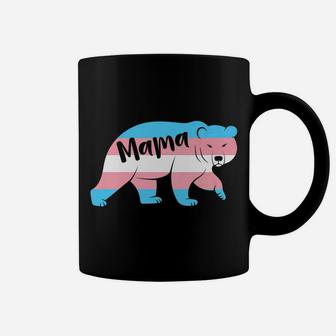 Transgender Mama Bear Trans Pride Lgbt Gift Coffee Mug - Seseable