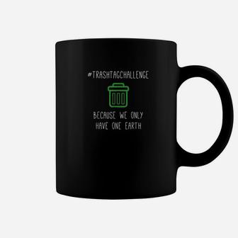 Trashtag Challenge Recycling Trash Climate Change Coffee Mug - Seseable