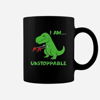 Trex Dinosaur I Am Unstoppable Xmas Coffee Mug - Seseable