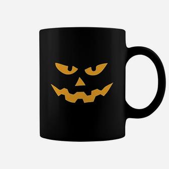 Triangle Nose Pumpkin Face Funny Fall Halloween Spooky Coffee Mug | Seseable UK