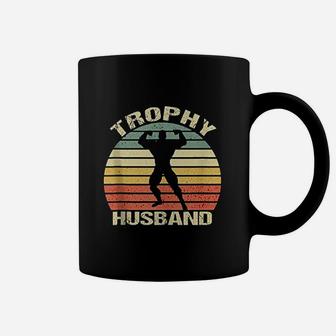 Trophy Husband Funny For Cool Father Dad Or Pa Coffee Mug - Seseable