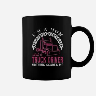 Truck Driver Mom Coffee Mug - Seseable