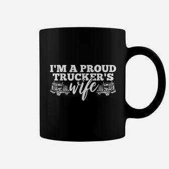 Trucker Wife Vintage Coffee Mug - Seseable