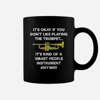 Trumpet Funny Smart People Trumpet Player Coffee Mug - Seseable