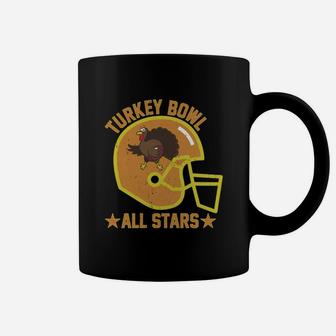 Turkey Bowl Footbal All Stars Thanksgiving Mens Tshirt Coffee Mug - Seseable