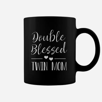 Twin Mama Twin Mom To Be Announcement Coffee Mug - Seseable