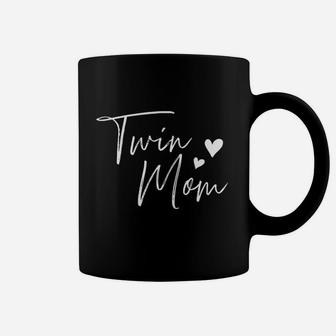 Twin Mom Hearts Coffee Mug - Seseable