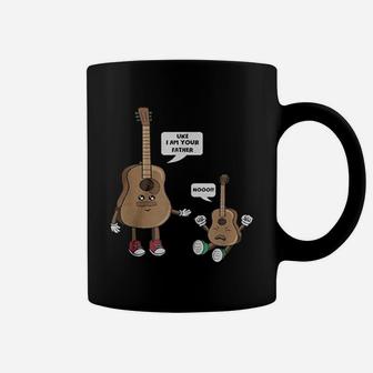Uke I Am Your Father Funny Guitar Ukulele Player Music Lover Musical Instruments Coffee Mug - Seseable