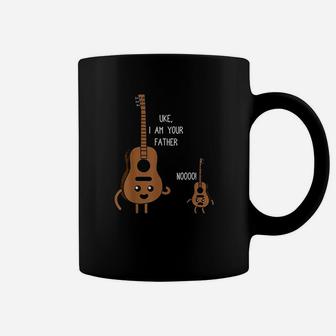 Uke I Am Your Father Funny Ukulele Banjo Guitar Player Gift Coffee Mug - Seseable