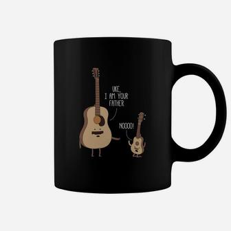 Uke I Am Your Father Shirt Ukulele Guitar Music Coffee Mug - Seseable