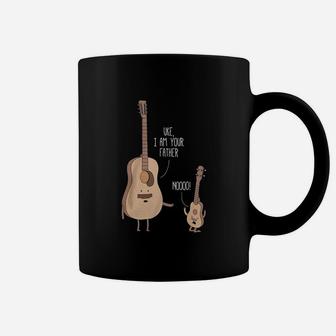 Uke I Am Your Father Ukulele Guitar Music Gift For Dad Family Coffee Mug - Seseable