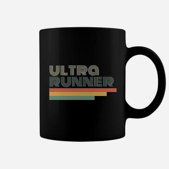 Ultra Runner Gift Vintage Retro Marathon Trail Running Coffee Mug - Seseable