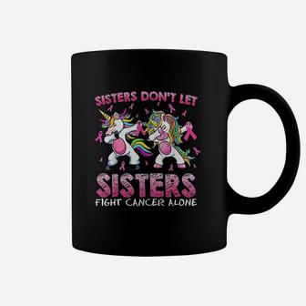 Unicorn Dab Sisters Dont Let Sisters Fight Alone Coffee Mug - Seseable