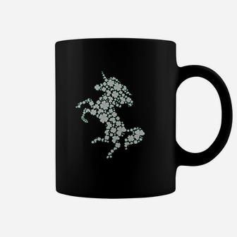 Unicorn Made Of Clovers St Patrick's Day Coffee Mug - Seseable
