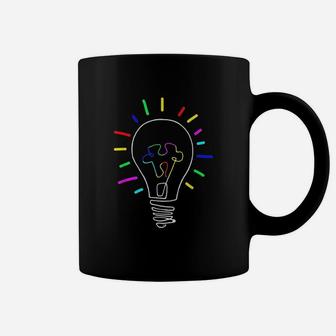 Unique Autism Awareness Illustration For Autism Support Coffee Mug - Seseable