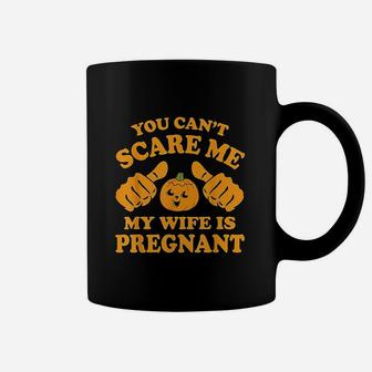 Unique Halloween You Cant Scare Me My Wife Is Coffee Mug - Seseable