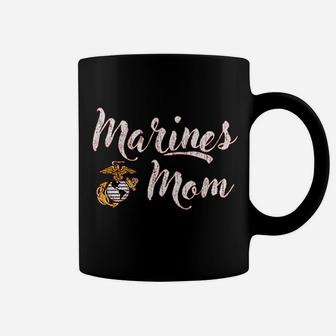 United States Marine Corps Proud Mom Coffee Mug - Seseable