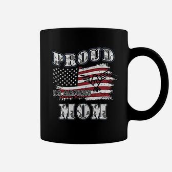 Us Air Force Moms Gift Proud Army Mom Coffee Mug - Seseable