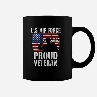 Us Air Force Proud Veteran Usaf Coffee Mug - Seseable
