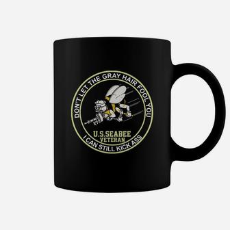 Us Seabee Veteran Tshirt Coffee Mug - Seseable