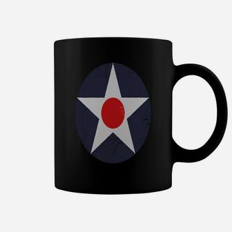 Usaac Ww2 Warbird Roundel Coffee Mug - Seseable