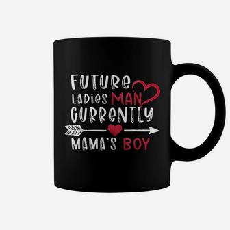 Valentine Future Ladies Man Current Mamas Boy Coffee Mug - Seseable