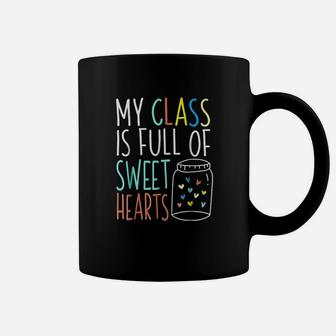 Valentines Day Teacher Love My Sweet Students Coffee Mug - Seseable