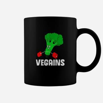 Vegan Athlete Design Gift For Plant Powered Vegan Workout Coffee Mug - Seseable