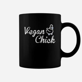 Vegan Shirt Vegan Chick Tee Vegan Tee Coffee Mug - Seseable