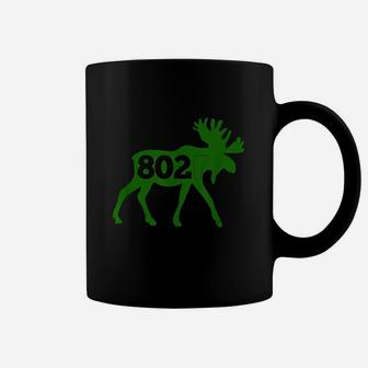 Vermont Moose 802 Vermont Green Mountain State Coffee Mug - Seseable