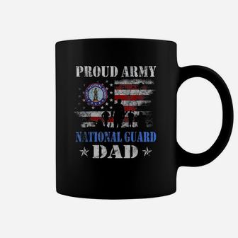 Veteran Dad Proud National Guard Coffee Mug - Seseable