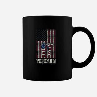 Veteran Us Flag Soldiers Vintage Men Gift Coffee Mug - Seseable