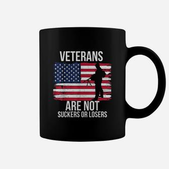 Veterans Are Not Suckers Or Losers Coffee Mug - Seseable