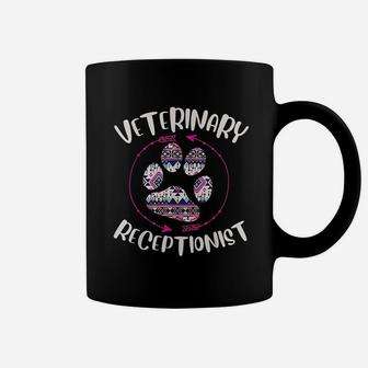 Veterinary Receptionist Gift Cute Veterinarian Secretary Coffee Mug - Seseable