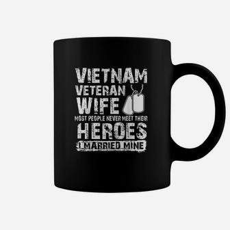 Vietnam Veteran Wife Coffee Mug - Seseable