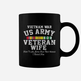 Vietnam War Us Army Veteran Wife Veterans Day Gift Coffee Mug - Seseable