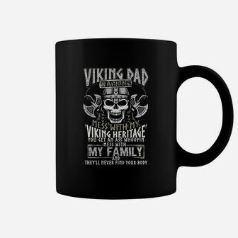 Viking Dad Viking Vahalla Odin Celtic Ferrir Coffee Mug - Seseable