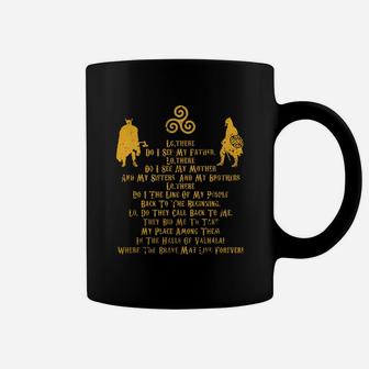 Viking Valhalla Prayer Warrior Chant Shirt 13th Gift 1 Coffee Mug - Seseable