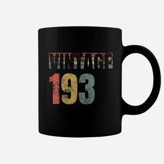 Vintage 1933 Bday Turning 89 Gifts Distressed 89th Birthday Coffee Mug - Seseable