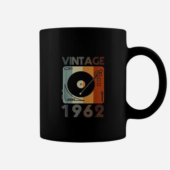 Vintage 1962 Retro Record Player Birthday Vinyl Dj Coffee Mug - Seseable