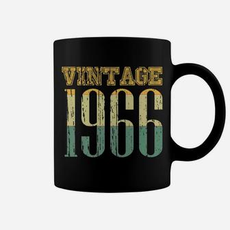 Vintage 1966 Great 55th Birthday Gift Idea For Men Women Coffee Mug - Seseable
