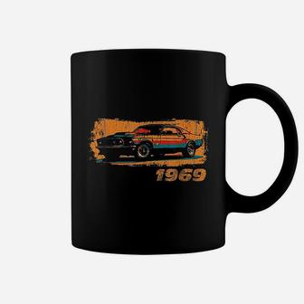 Vintage 1969 Birthday Classic Muscle Car Retro Coffee Mug - Seseable
