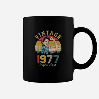 Vintage 1977 Made In 1977 45th Birthday 45 Years Old Gift Coffee Mug - Seseable