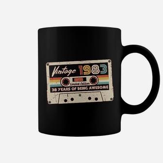 Vintage 1983 Retro Cassette Made In 1983 Coffee Mug - Seseable
