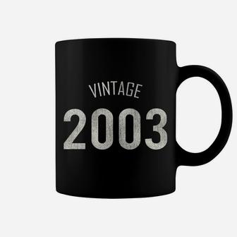 Vintage 2003 19th Birthday 19 Yrs Years Old Coffee Mug - Seseable