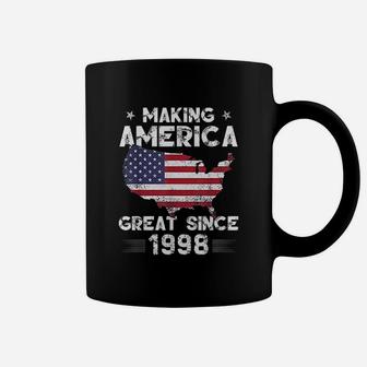 Vintage 23rd Birthday Gift Making America Great Since 1998 Coffee Mug - Seseable