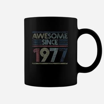 Vintage 44th Birthday Gifts Awesome Since 1977 Coffee Mug - Seseable